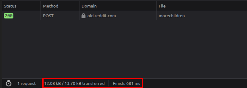 Old Reddit takes loads more comments quickly and leanly.
